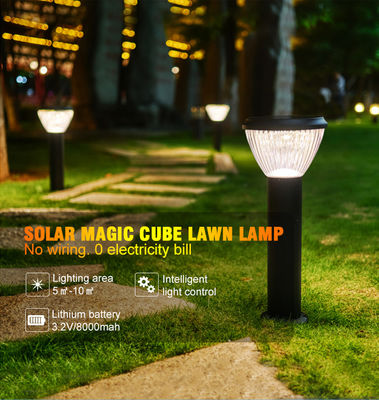35/65/85 de redutor solar de aço inoxidável do apoio da luz 6500LM do jardim do diodo emissor de luz do CM