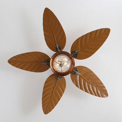 Lâmina retrátil invisível de controle remoto decorativa moderna de 4100k Crystal Ceiling Fan With Light