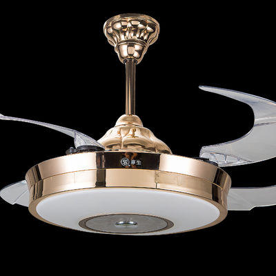 5250lm Bladeless 70W luz retrátil do fã de teto de 42 polegadas com controlo a distância