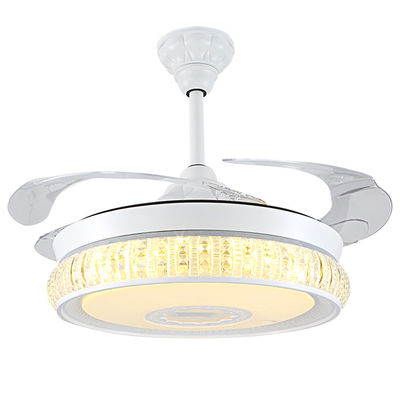 luz de teto retrátil moderna do fã 70Watt