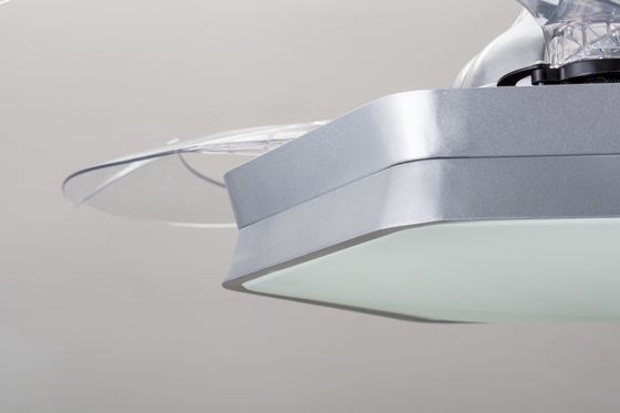 Velocidade rápida 42&quot; da compatibilidade eletrónica luz retrátil do fã de teto de Dimmable com lâminas dobráveis