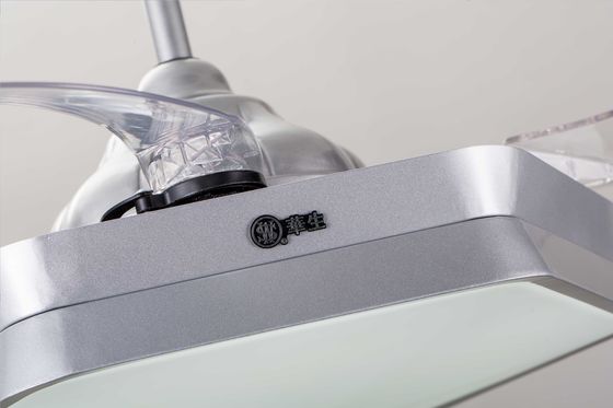 Velocidade rápida 42&quot; da compatibilidade eletrónica luz retrátil do fã de teto de Dimmable com lâminas dobráveis