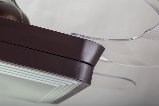 Brown luz retrátil do fã de teto da montagem nivelada de 70 watts com 5250lm remoto