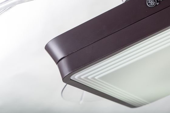 Brown luz retrátil do fã de teto da montagem nivelada de 70 watts com 5250lm remoto
