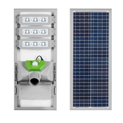 Luz de rua posta solar IP65 do diodo emissor de luz 3000 do lúmen exterior 18pcs Wateproof
