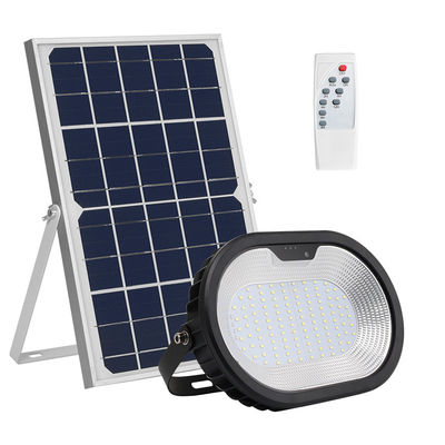 Luz de inundação solar solar de controle remoto da luz 100lm/W Ip65 da segurança do parque temático 7000K
