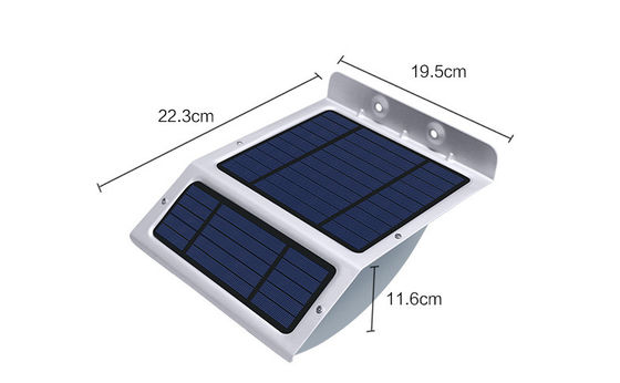 luz da parede do sensor solar do diodo emissor de luz de 6000-7000K 20pcs para anunciar a iluminação