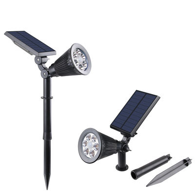 Projetores solares solares do gramado da luz Ip65 da paisagem do diodo emissor de luz da casa 50000hour 100lm/W