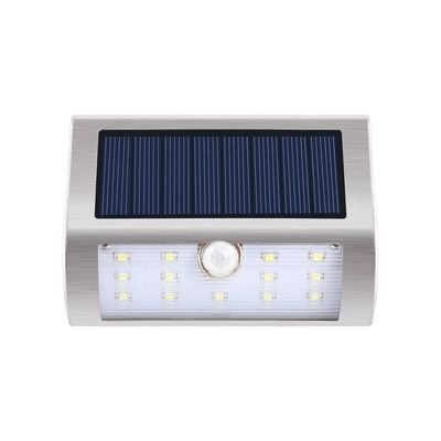 o detector de movimento 4100K exterior posto solar ilumina 100lm para a rua