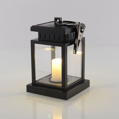 Lanternas solares solares decorativas da vela da luz 20LM da paisagem do diodo emissor de luz 2V de RoHS para o partido