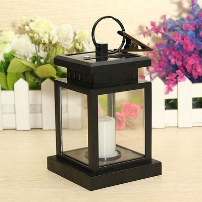 Lanternas solares solares decorativas da vela da luz 20LM da paisagem do diodo emissor de luz 2V de RoHS para o partido