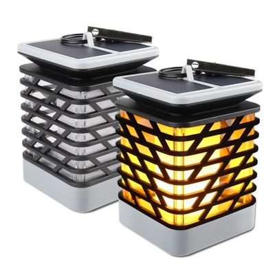 Luz de cintilação conduzida solar da tocha da chama de 30LM 3500K