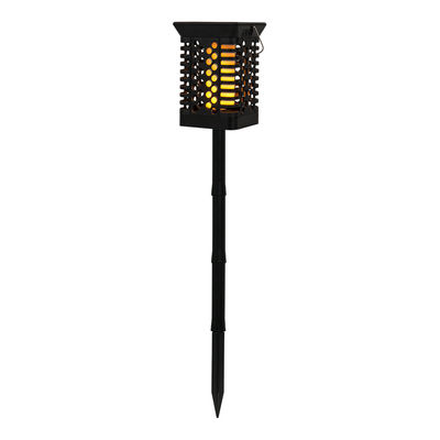 Tocha de cintilação da lâmpada da chama solar solar branca morna da luz 100lm/w do jardim do diodo emissor de luz IP65 75