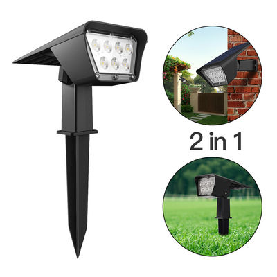 luz solar exterior do jardim do diodo emissor de luz de 20000hour 300lm ângulo de feixe de 180 graus