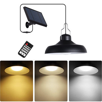 90lm/W 2800-3200K conduziu pendentes solares derramados solares da lâmpada da jarda das luzes para acampar