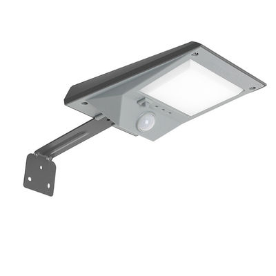 o sensor de movimento fixado na parede posto solar de 5000K DC6V conduziu a lâmpada solar leve da calha