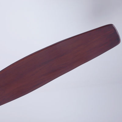 110v decorativo 75w fã de teto nivelado da montagem de 52 polegadas com claro e o remoto