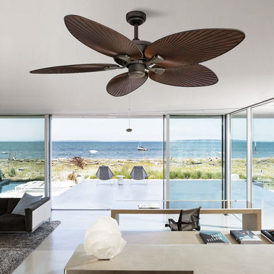 Fã de poupança de energia do ventilador de refrigeração do motor elétrico da lâmina de um Plam de 52 polegadas