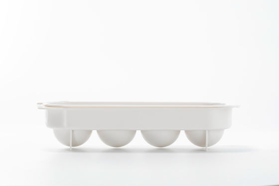 Cubo de gelo esférico Tray With Lid dos produtos 115g do Kitchenware do silicone da UE do CE