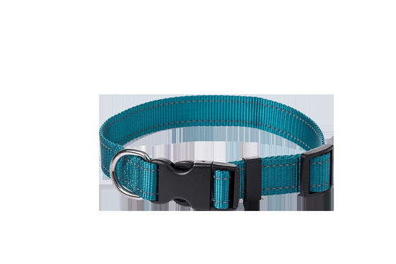 Do clássico feito sob encomenda amigável do ODM do OEM de Eco colar de nylon do animal de estimação com curvatura plástica