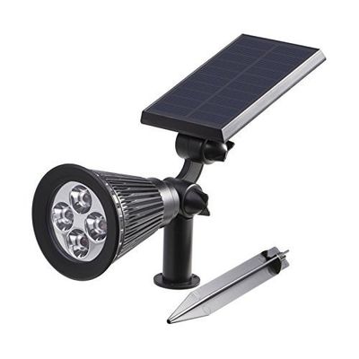 cor de 5000K RGB que muda as luzes solares IP44 da paisagem 200 luzes solares do trajeto do lúmen