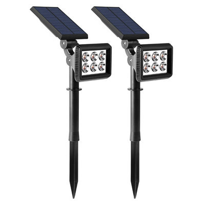 Luz solar da paisagem do diodo emissor de luz de IP65 3.7V 2200MAH 300 luzes solares do trajeto do lúmen