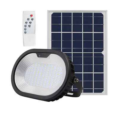 Luz de inundação solar impermeável do diodo emissor de luz de DC6V 6000K com Ip65 de controle remoto