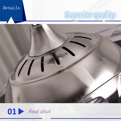 branco neutro de 6000k 4000lm Crystal Flush Mount Ceiling Fan