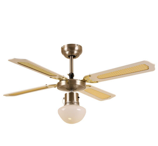 42 o fã de teto da velocidade da polegada 3 ilumina a corrente de Ivy Leaf Reversible With Pull de 4 lâminas do MDF