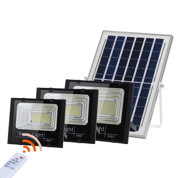 60 watts 100 luzes de inundação solares exteriores postas solares dos projetores 6V 3V do watt