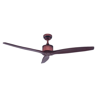 110v decorativo 75w fã de teto nivelado da montagem de 52 polegadas com claro e o remoto